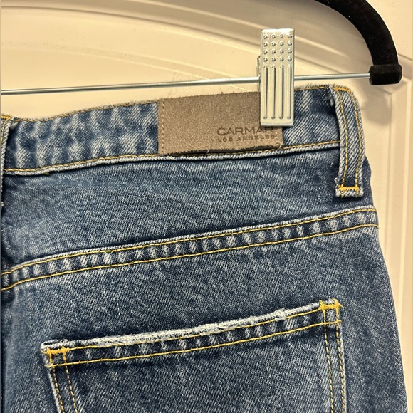 CARMAR FELT LOGO JEANS - Picture 7 of 7